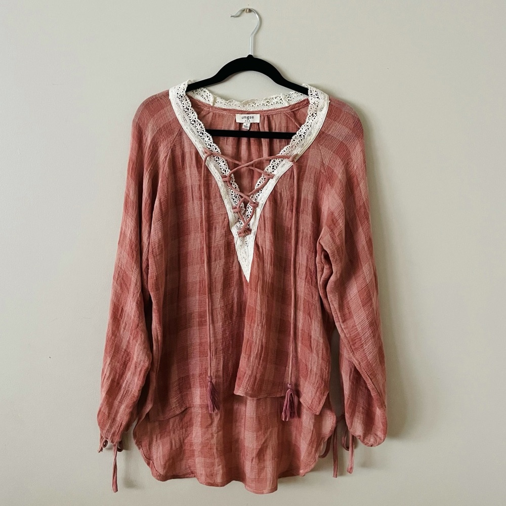 Umgee Blouse. size small